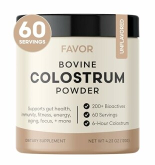 Favor Bovine Colostrum Powder Supplement Review - Boost Immune Support & Gut Health